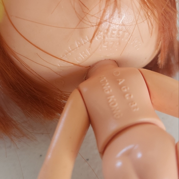 Vintage Strawberry Shortcake American Greetings Hong Kong Doll Figure 1979 - Picture 4 of 4